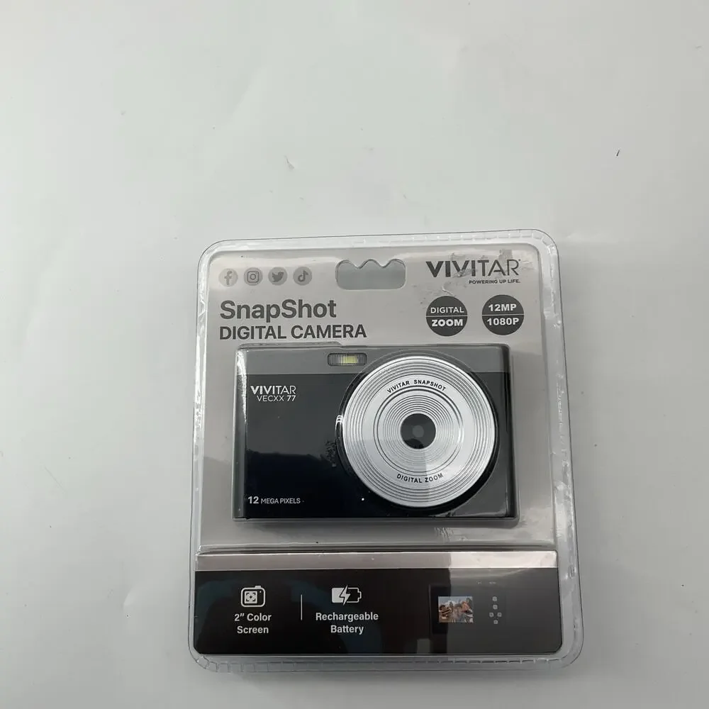Vivitar SnapShot Digital Camera - Black